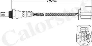 Calorstat by Vernet LS140700 - Lambda Sensor autospares.lv