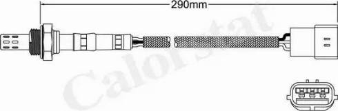 Calorstat by Vernet LS130017 - Lambda Sensor autospares.lv