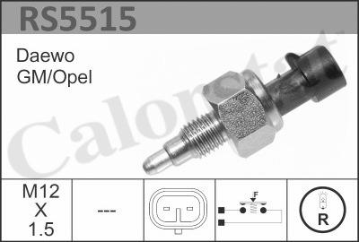 Calorstat by Vernet RS5515 - Switch, reverse light autospares.lv