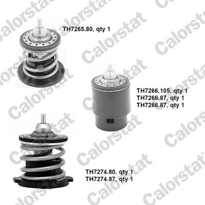 Calorstat by Vernet WP0001 - Coolant thermostat / housing autospares.lv