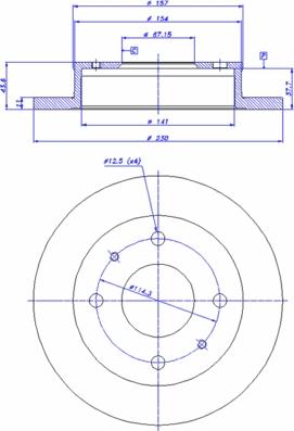 CAR 142.963 - Brake Disc autospares.lv