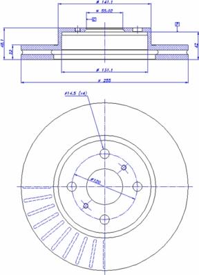 CAR 142.984 - Brake Disc autospares.lv