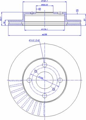 CAR 142.986 - Brake Disc autospares.lv