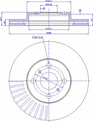 CAR 142.987 - Brake Disc autospares.lv