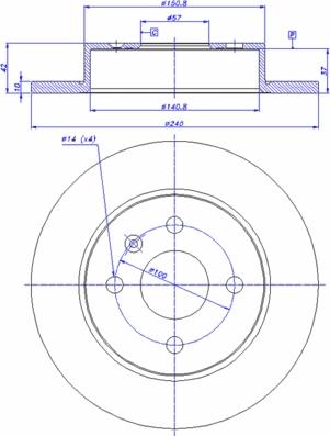 CAR 142.495 - Brake Disc autospares.lv