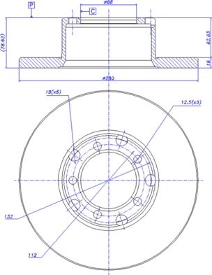 CAR 142.460 - Brake Disc autospares.lv