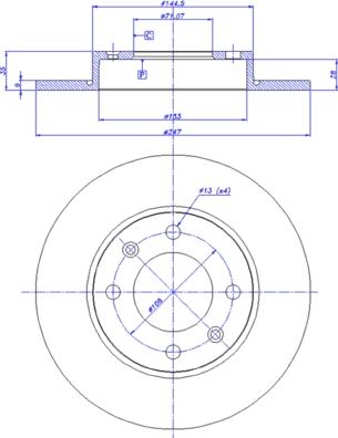 CAR 142.478 - Brake Disc autospares.lv