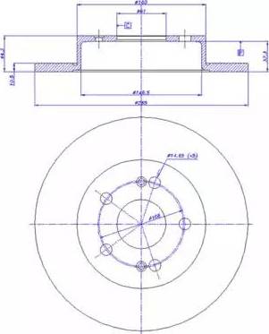 CAR 142.598 - Brake Disc autospares.lv