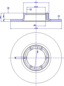 CAR 142.550 - Brake Disc autospares.lv