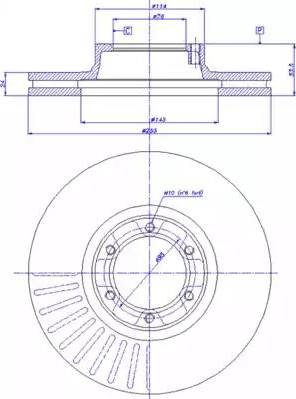 CAR 142.565 - Brake Disc autospares.lv