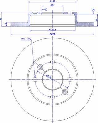 CAR 142.568 - Brake Disc autospares.lv