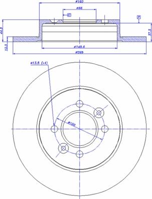 CAR 142.563 - Brake Disc autospares.lv