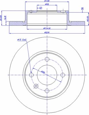 CAR 142.587 - Brake Disc autospares.lv