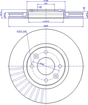 CAR 142.579 - Brake Disc autospares.lv