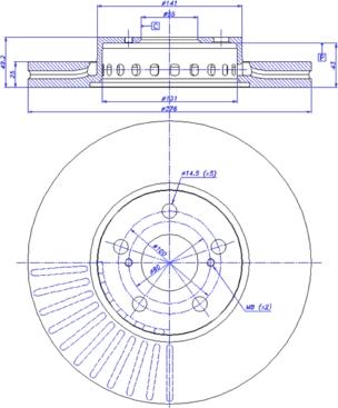 CAR 142.644 - Brake Disc autospares.lv