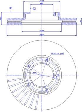 CAR 142.641 - Brake Disc autospares.lv