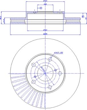 CAR 142.683 - Brake Disc autospares.lv