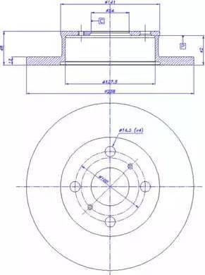 CAR 142.639 - Brake Disc autospares.lv