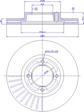 CAR 142.634 - Brake Disc autospares.lv