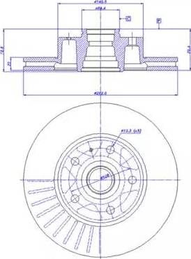 CAR 142.675 - Brake Disc autospares.lv