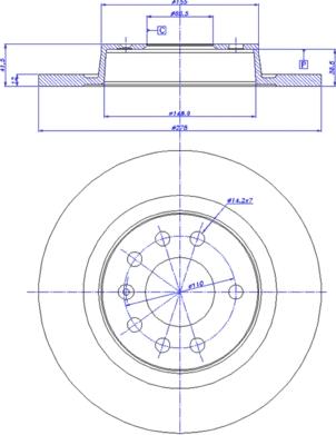 CAR 142.034 - Brake Disc autospares.lv