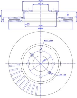 CAR 142.025 - Brake Disc autospares.lv