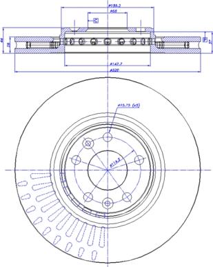 CAR 142.1494 - Brake Disc autospares.lv