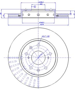 CAR 142.1415 - Brake Disc autospares.lv