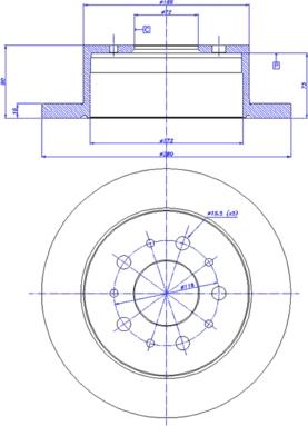 CAR 142.1413 - Brake Disc autospares.lv