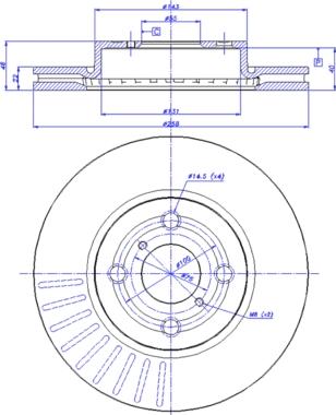 CAR 142.1438 - Brake Disc autospares.lv