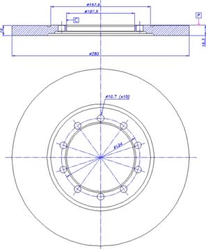 CAR 142.1428 - Brake Disc autospares.lv