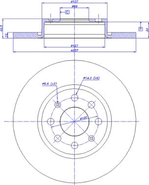 CAR 142.1423 - Brake Disc autospares.lv