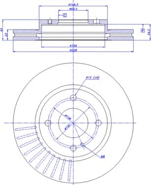 CAR 142.1475 - Brake Disc autospares.lv