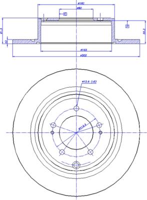 CAR 142.1478 - Brake Disc autospares.lv