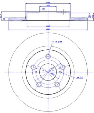 CAR 142.1543 - Brake Disc autospares.lv