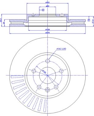 CAR 142.1554 - Brake Disc autospares.lv