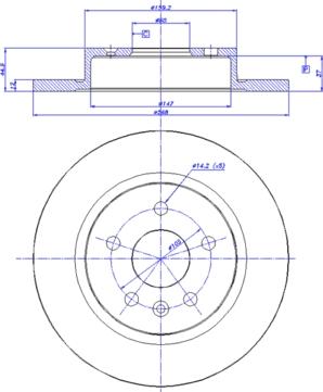 CAR 142.1557 - Brake Disc autospares.lv