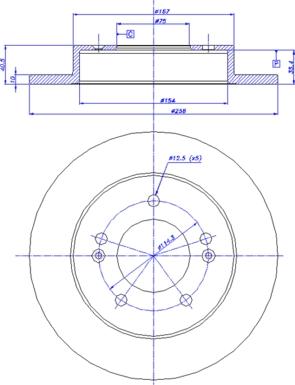 CAR 142.1560 - Brake Disc autospares.lv