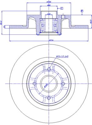 CAR 142.1509 - Brake Disc autospares.lv