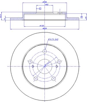 CAR 142.1539 - Brake Disc autospares.lv