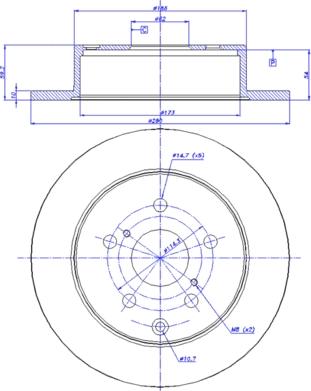 CAR 142.1536 - Brake Disc autospares.lv