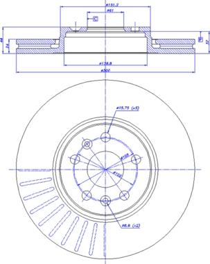 CAR 142.1524 - Brake Disc autospares.lv