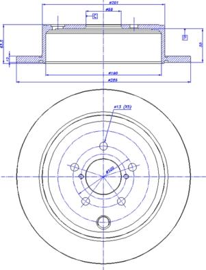 CAR 142.1618 - Brake Disc autospares.lv