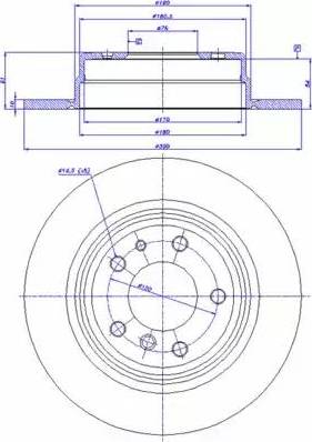 CAR 142.114 - Brake Disc autospares.lv