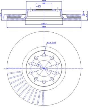 CAR 142.1189 - Brake Disc autospares.lv