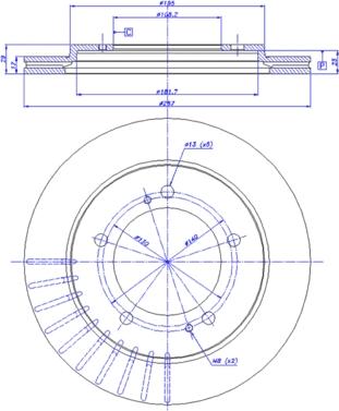 CAR 142.1184 - Brake Disc autospares.lv