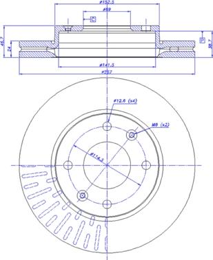 CAR 142.1173 - Brake Disc autospares.lv