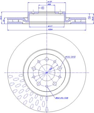 CAR 142.1834 - Brake Disc autospares.lv