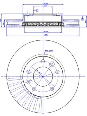 CAR 142.1391 - Brake Disc autospares.lv