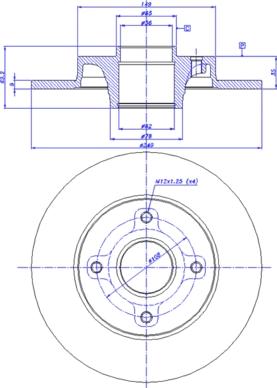 CAR 142.1349 - Brake Disc autospares.lv